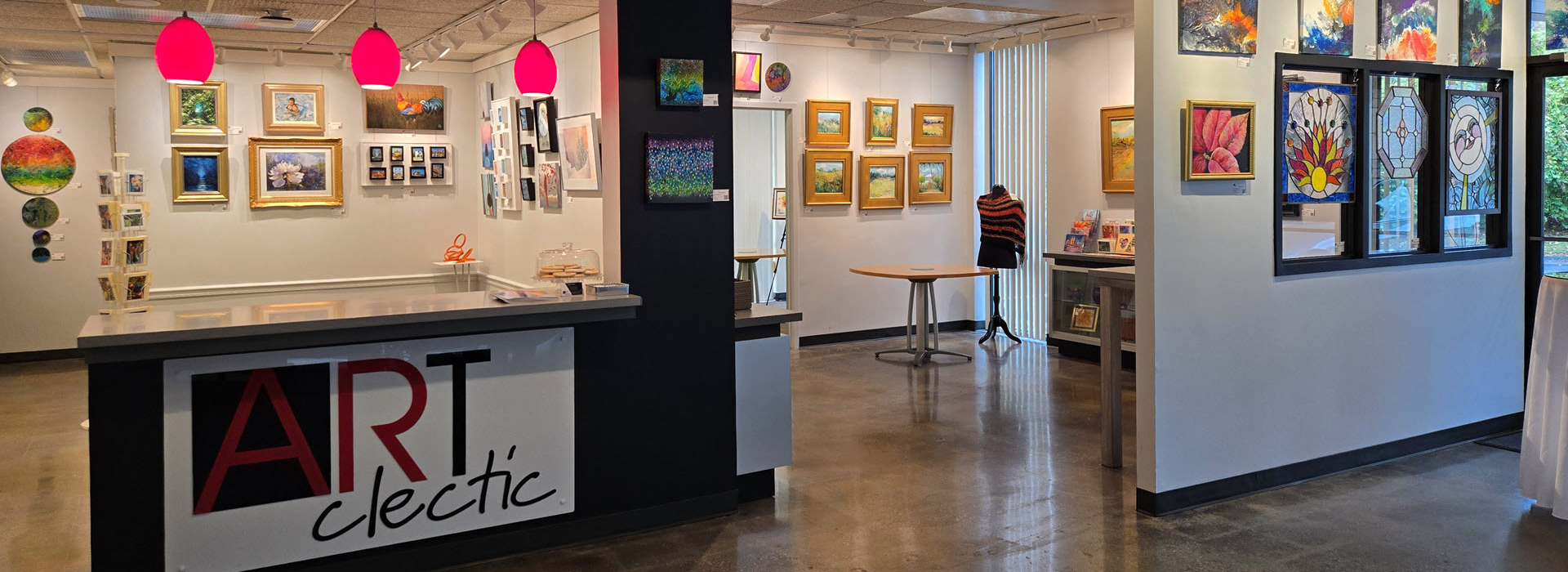 ARTclectic Fine Art Gallery Interior View